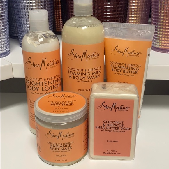 Shea Moisture Body Care Set - Coconut & Hibiscus